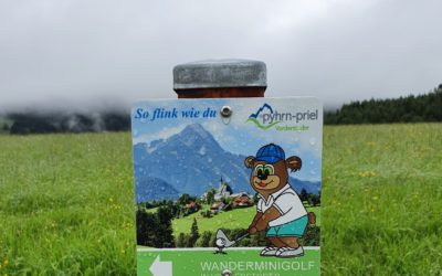 Die Minigolf-Wanderung in Vorderstoder